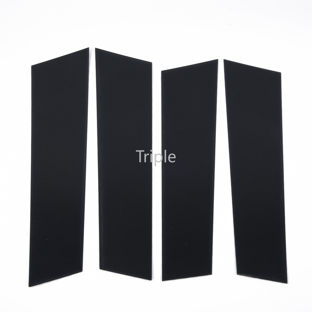 10 Miếng dán màu đen bóng trang trí cửa sổ xe hơi Mazda 3 / Axela 2014 2015 2016 2017 2018 2019