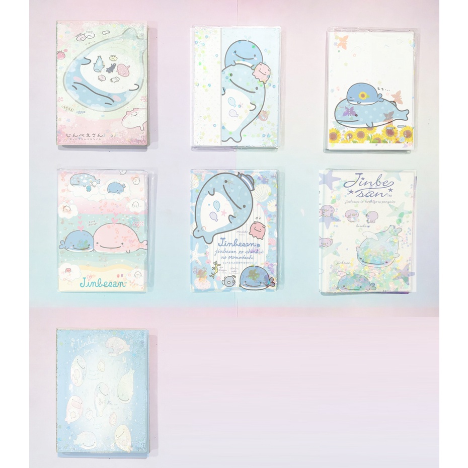 Sổ kim tuyến jinbeisan SKI4 14*10cm gấu rilakkuma 80 trang sổ kế hoạch 100 ngày