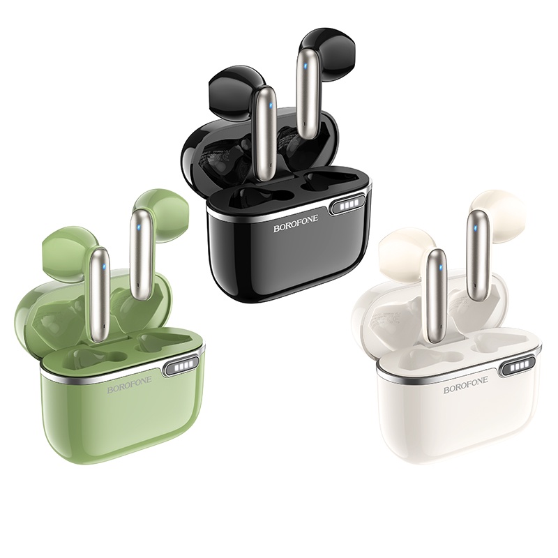 Tai nghe bluetooth TWS Borofone BW12, âm thanh siêu hay, tai nghe không dây cho điện thoại, máy tính bảng, tai nghe game