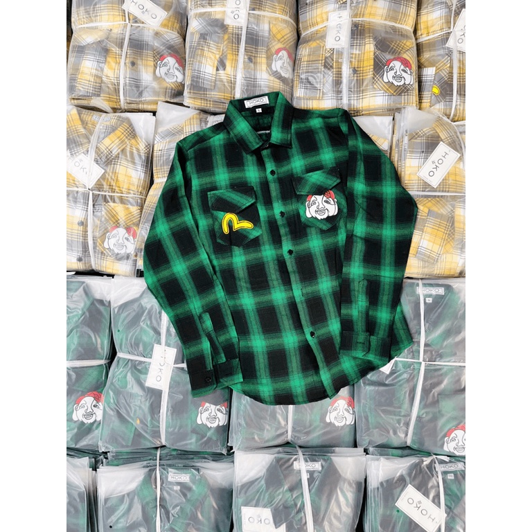 ÁO KHOÁC UNISEX HỌA TIẾT CARO UVISU THỜI TRANG PHONG CÁCH NHẬT BẢN