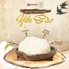 Yến Sào Nam Dược - Yến Chưng đường phèn - Yến Chưng Đông Trùng hồng sâm