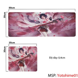 Pad lót chuột gaming Naraka Bladepoint - Yotohime