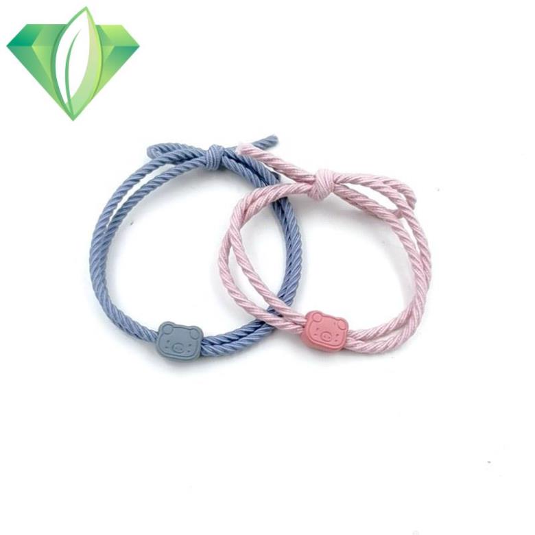 Dây Buộc Tóc MILASO Dây Chun Buộc Tóc Co Giãn Hình Heo Xinh Xắn Thời Trang Hàn Quốc Cho Nữ FAH-001245