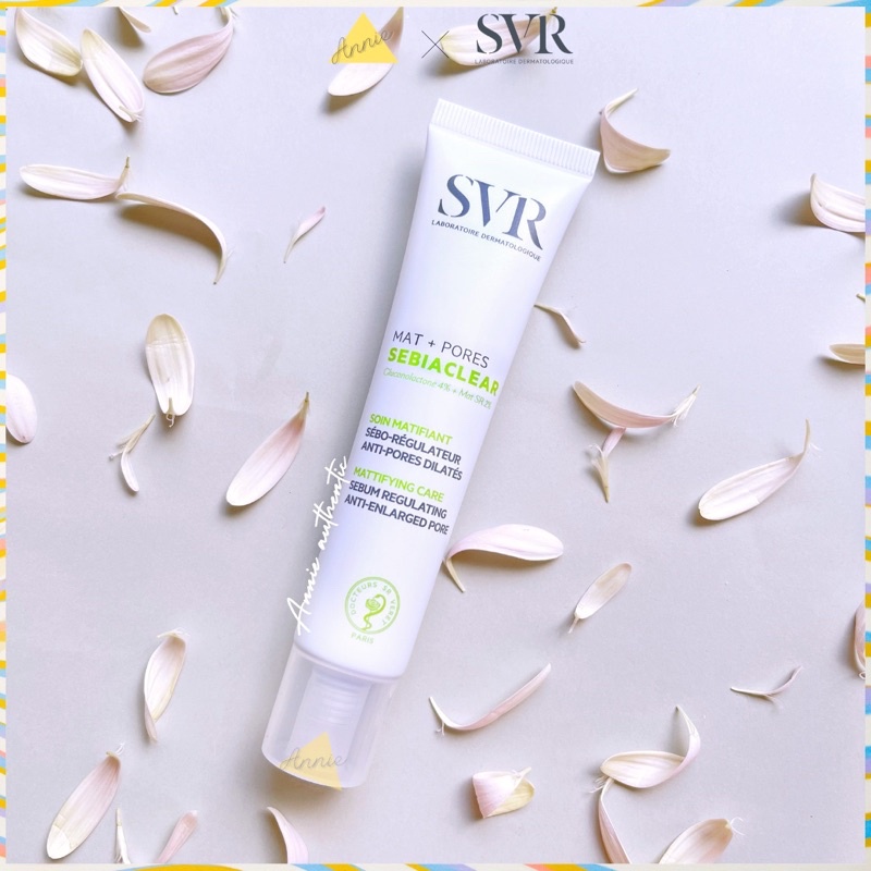 Kem dưỡng SVR SEBIACLEAR MAT + PORES giảm mụn kiềm dầu 40ml