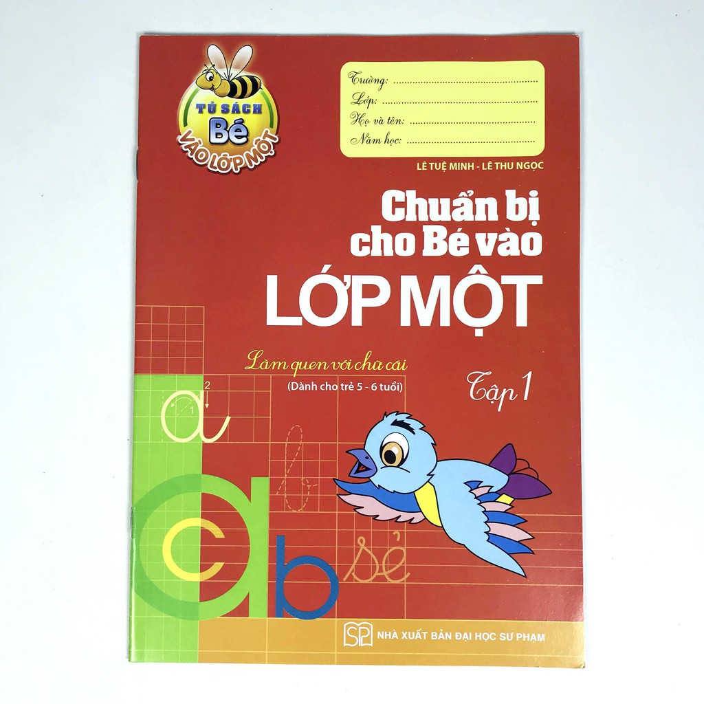 Sách-Chuẩn Bị Cho Bé Vào Lớp Một (Túi 10 Cuốn)