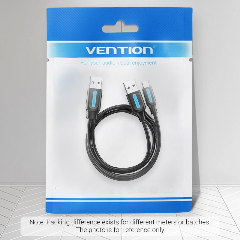 Cáp sạc nhanh nguồn USB VENTION với cáp USB C cho điện thoại di động Laptop, Android