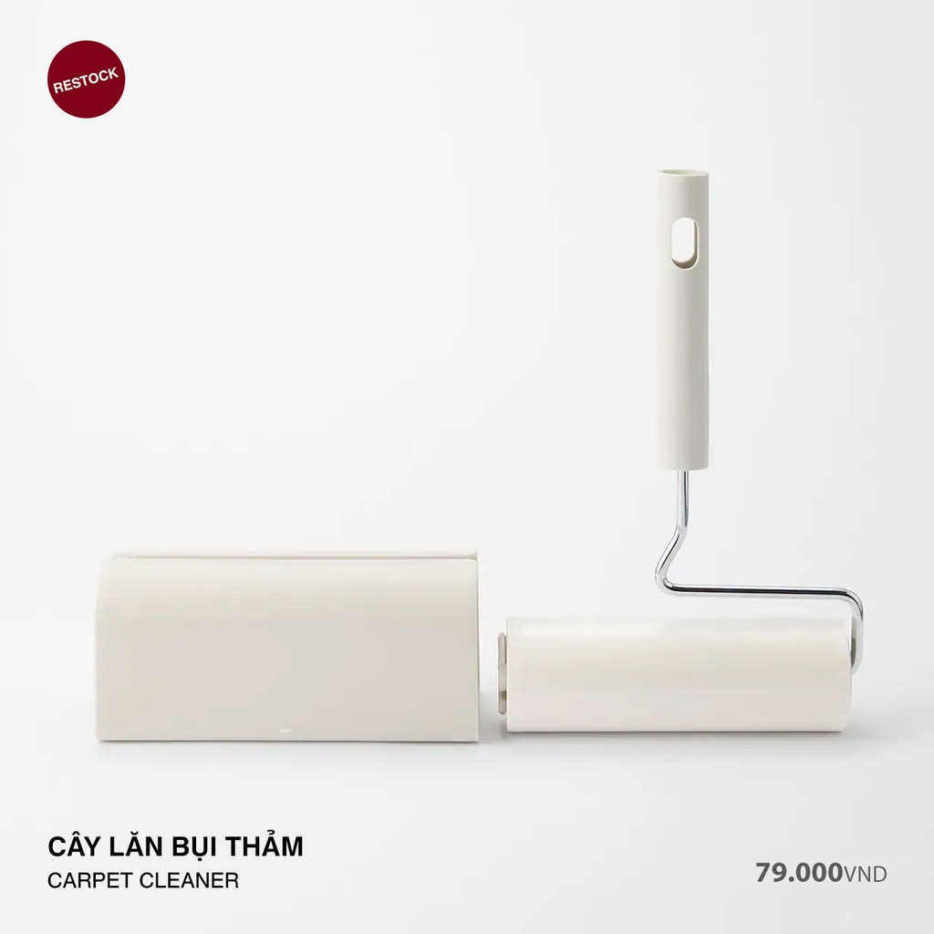 Muji Cây Lăn Bụi Thảm 18.3x7.5x27.5CM