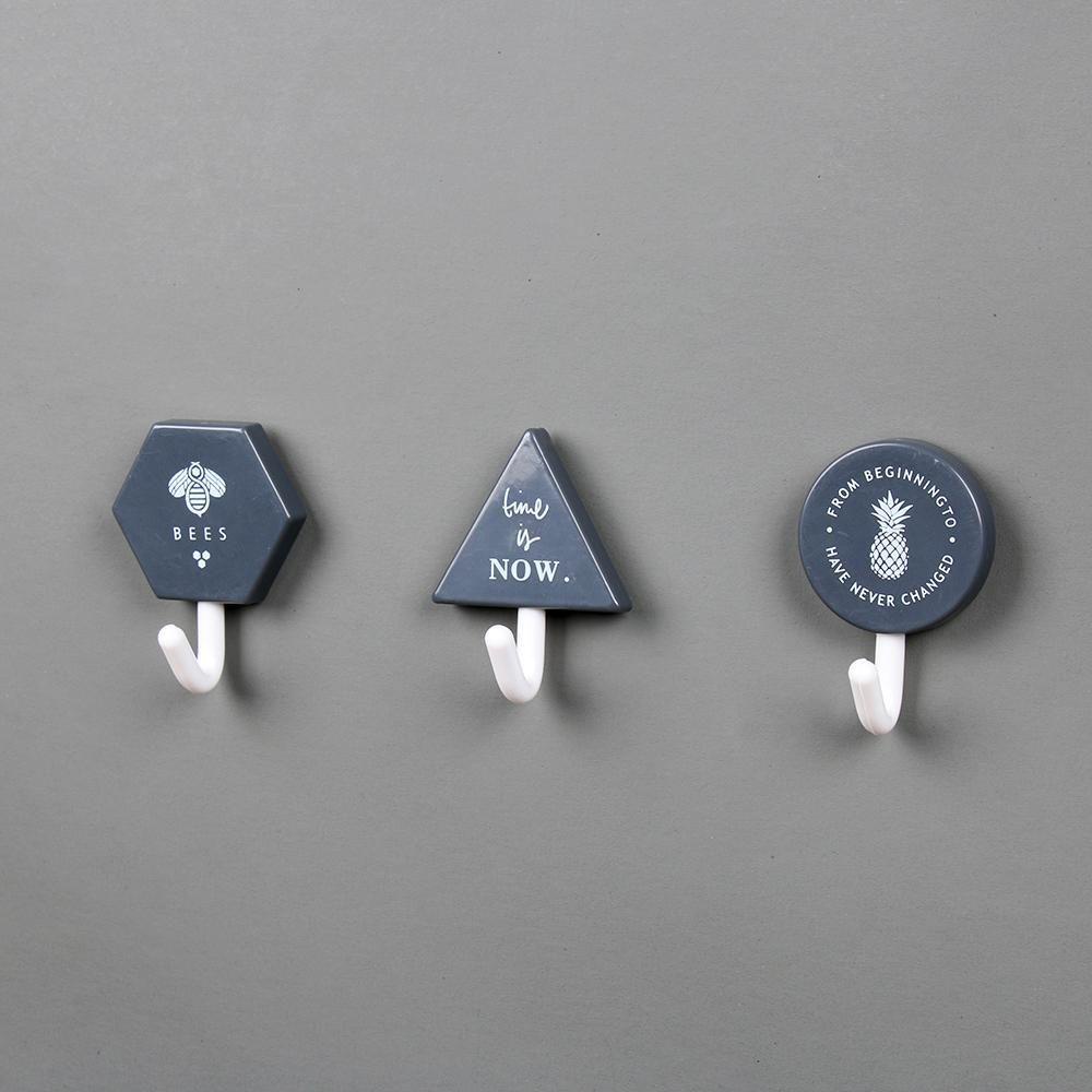 LANSEL Set 3 Móc Dán Tường Treo Khăn Tắm Tiện Dụng Chất Lượng Cao