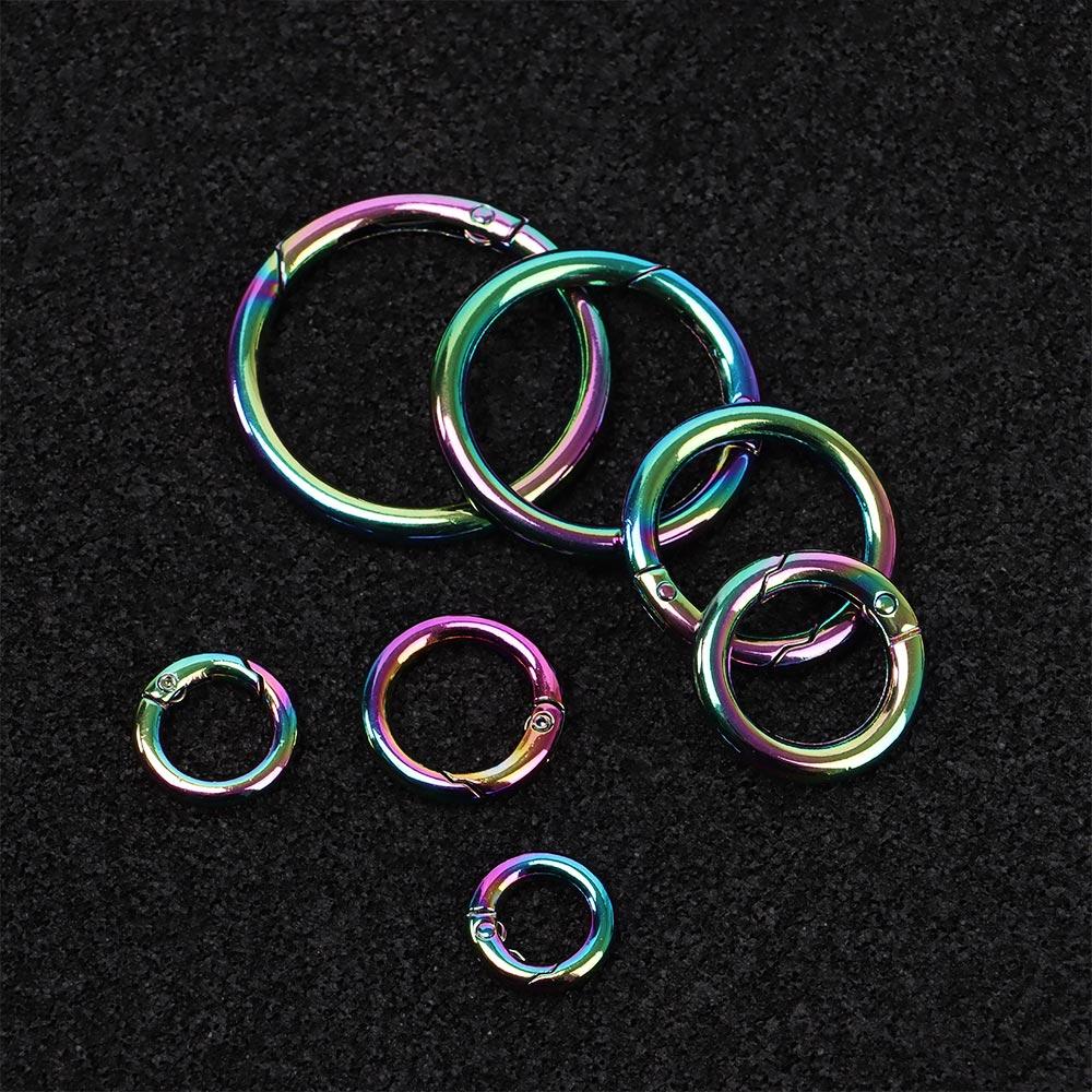 BSUNS Khóa Lò Xo O-Ring 7 Kích Cỡ Bằng Hợp Kim Kẽm Cho Túi Xách