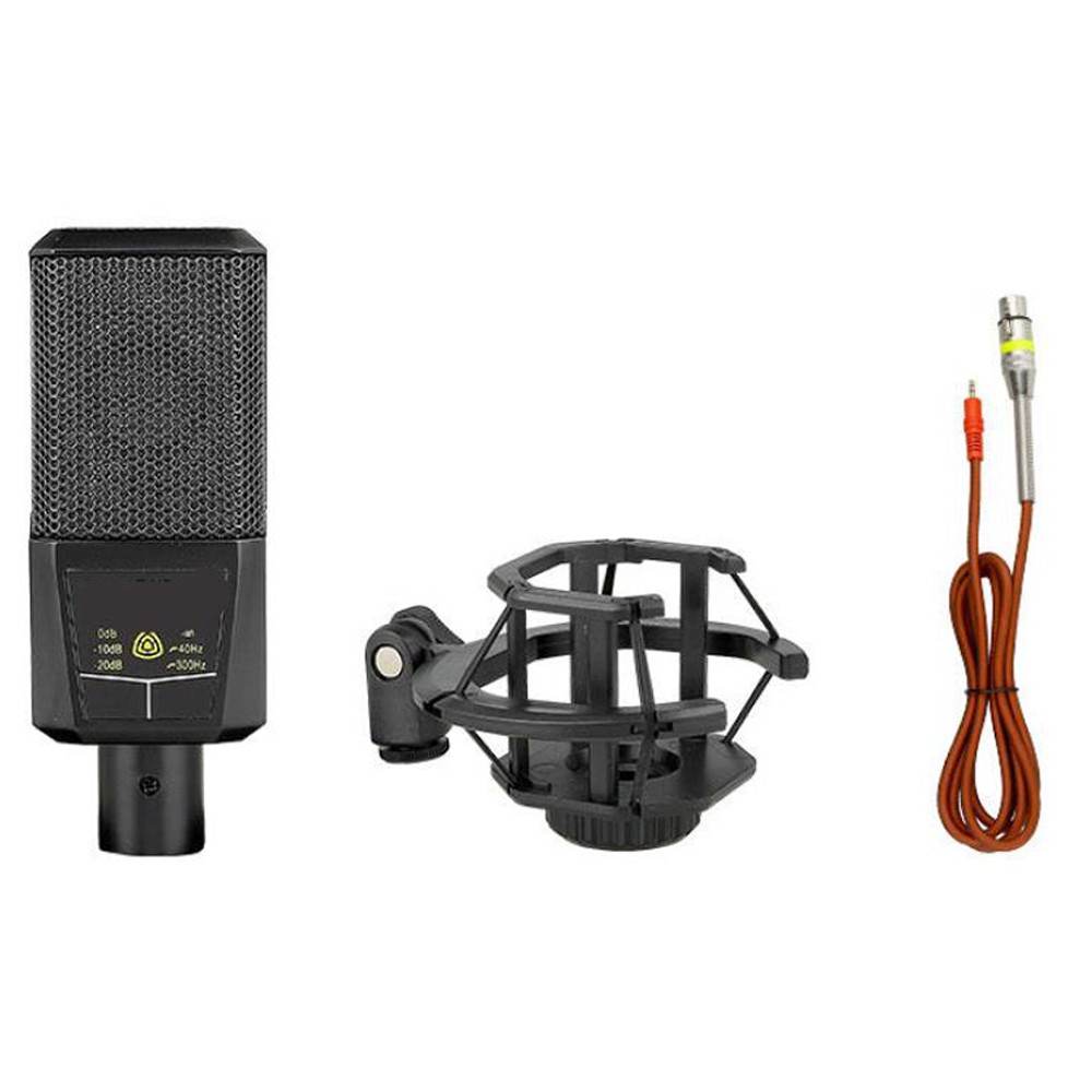 Ready stock  Microphone with Shockmount and Cable - for Podcasting and Voiceover   VNGB