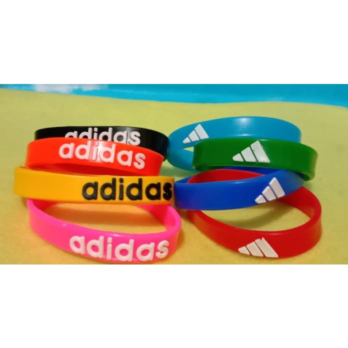 Vòng Tay Cao Su Adidas Nhiều Màu Sắc
