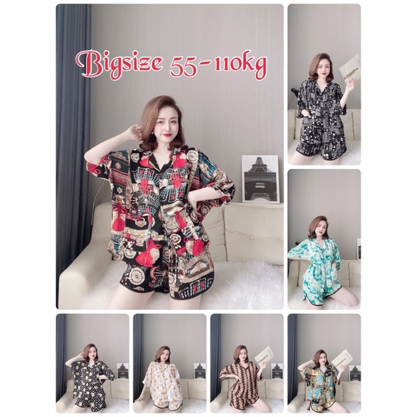 Bigsize Đùi Lụa 50-100kg Pijama
