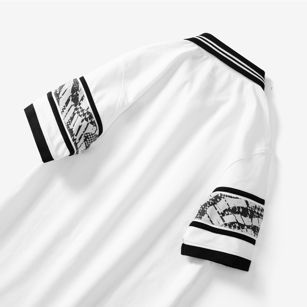 Áo Thun Polo Nam KSM Menswear Tay Ngắn phối Rằn Ri Camo có cổ bẻ vải Cotton dày mịn đẹp PL715