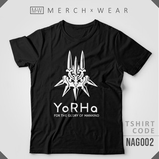 (SALE SỐC) [ Sale] Áo phông YoRHa Logo - Nier:Automata ngắn tay cực ngầu giá tận xưởng siêu HOT
