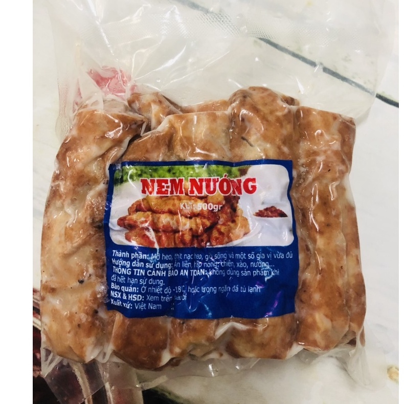 1Kg Nem nướng thơm ngon/ gói 500gg_ Ship hỏa tốc hcm