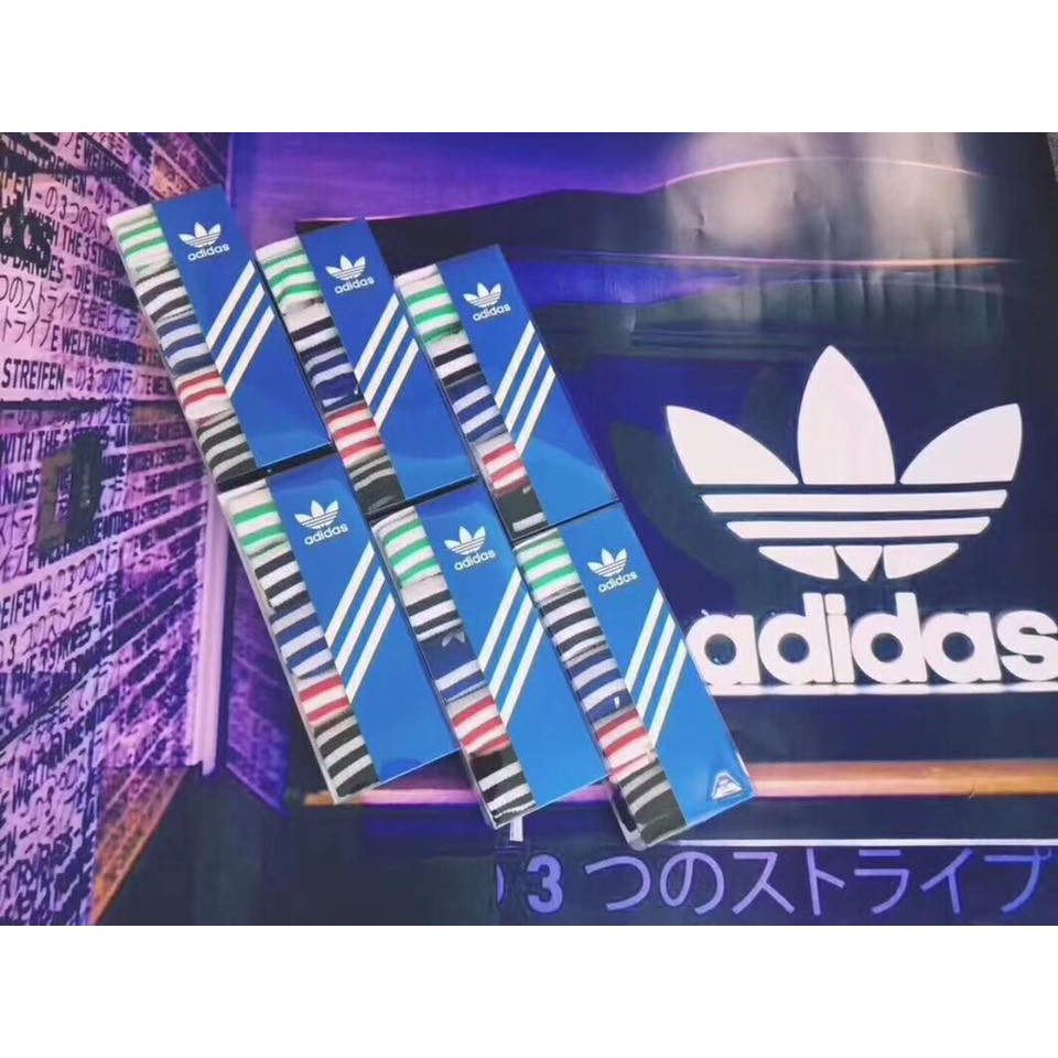 Hộp vớ ba lá cổ trung streetwear - Sẵn hàng