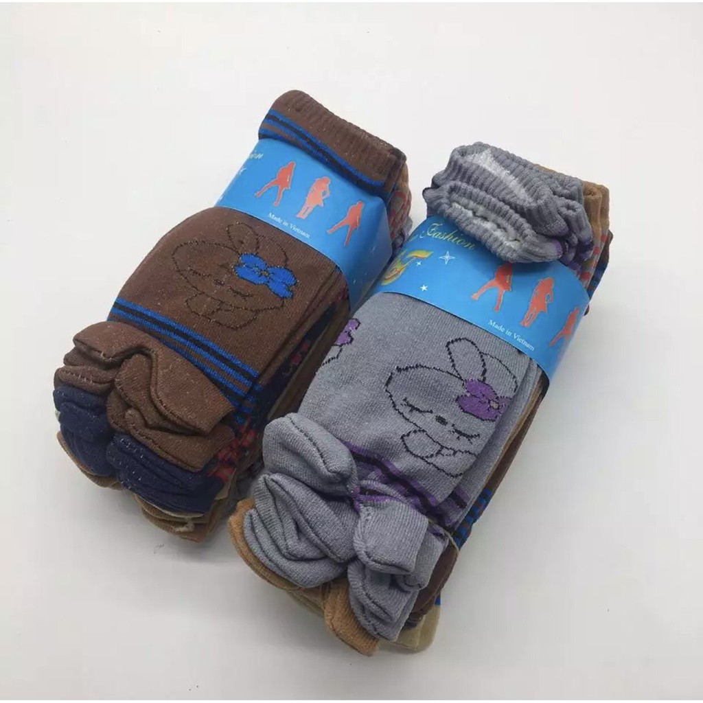 Combo 10 đôi vớ gót hình thú dễ thương cho học sinh sinh viên nhân viên văn phòng , ảnh thật