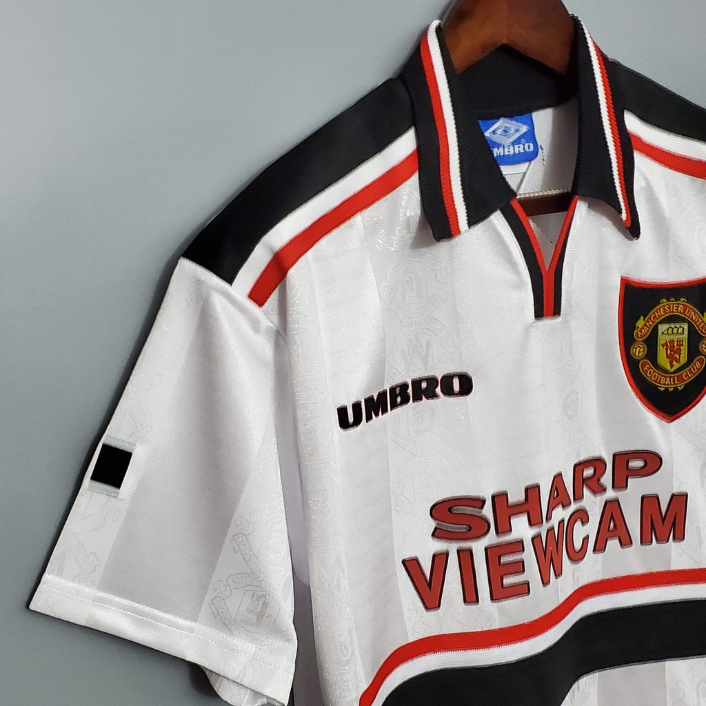 Áo Thun Đá Banh Đội Tuyển Manchester United Away 97-98