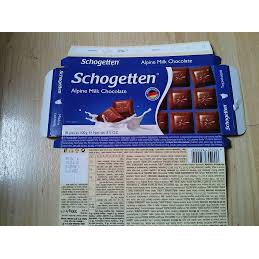 Socola Schogetten Alpine milk 100g