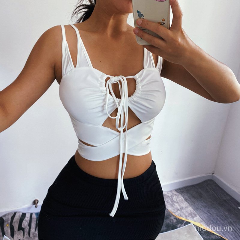 Áo tank top thiết kế quyến rũ thời trang trẻ trung cho nữ