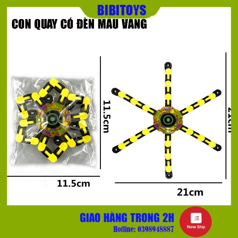 Con quay đồ chơi robot fidget spinner đầu ngón tay cơ khí dạng chuỗi biến hình , con quay hồi chuyển giải nén spinner