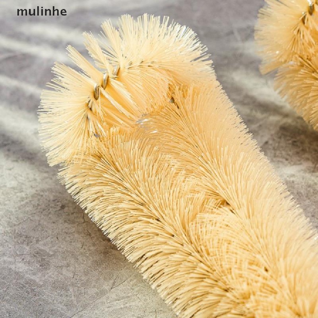 Cọ rửa làm sạch bình nước ly rượu vang tay cầm dài bằng gỗ dành cho nhà bếp