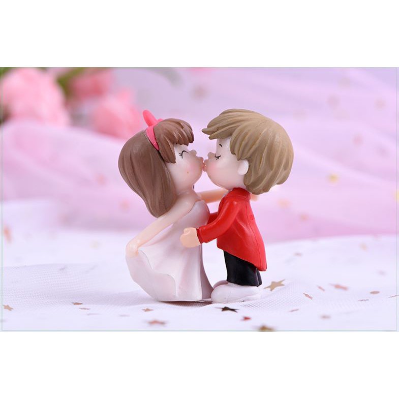 2 Chiếc Móc Khóa Đôi Hình Cô Dâu &amp; Chú Rể A07