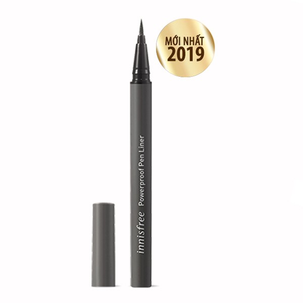 MẪU MỚI 2019 Bút Kẻ Mắt Nước Innisfree Powerproof Brush Liner