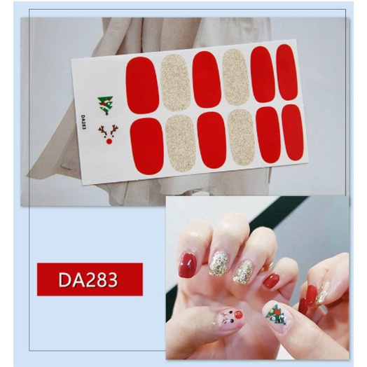 FOLLOW TẶNG 3KHÀNG CÓ SẴN 10 Kiểu - Bộ Sticker Dán Móng Nghệ Thuật Hàn Quốc Dễ ThươngCHỌN MẪUVOUCHER 100K
