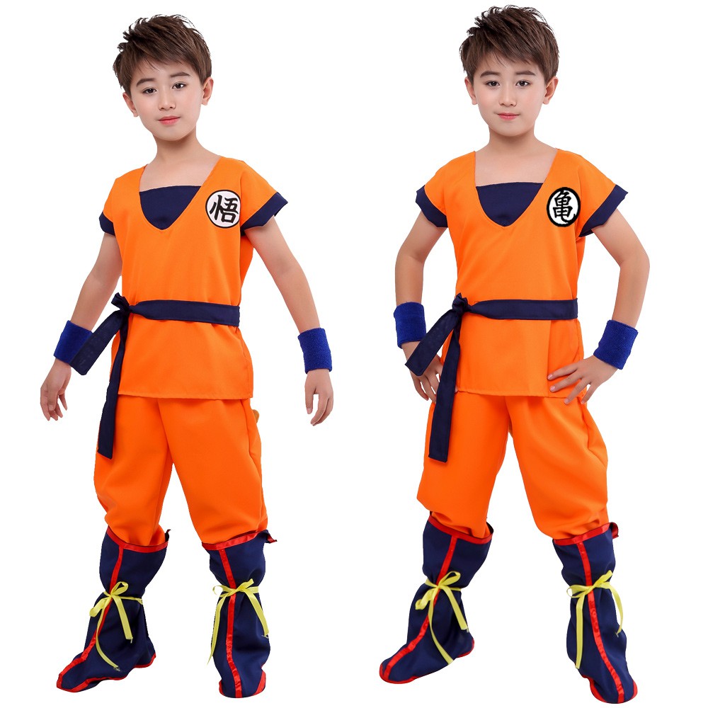Trang Phục Hóa Trang Nhân Vật Son Goku Trong Phim Hoạt Hình Dragon Ball Z Dành Cho Bé Trai