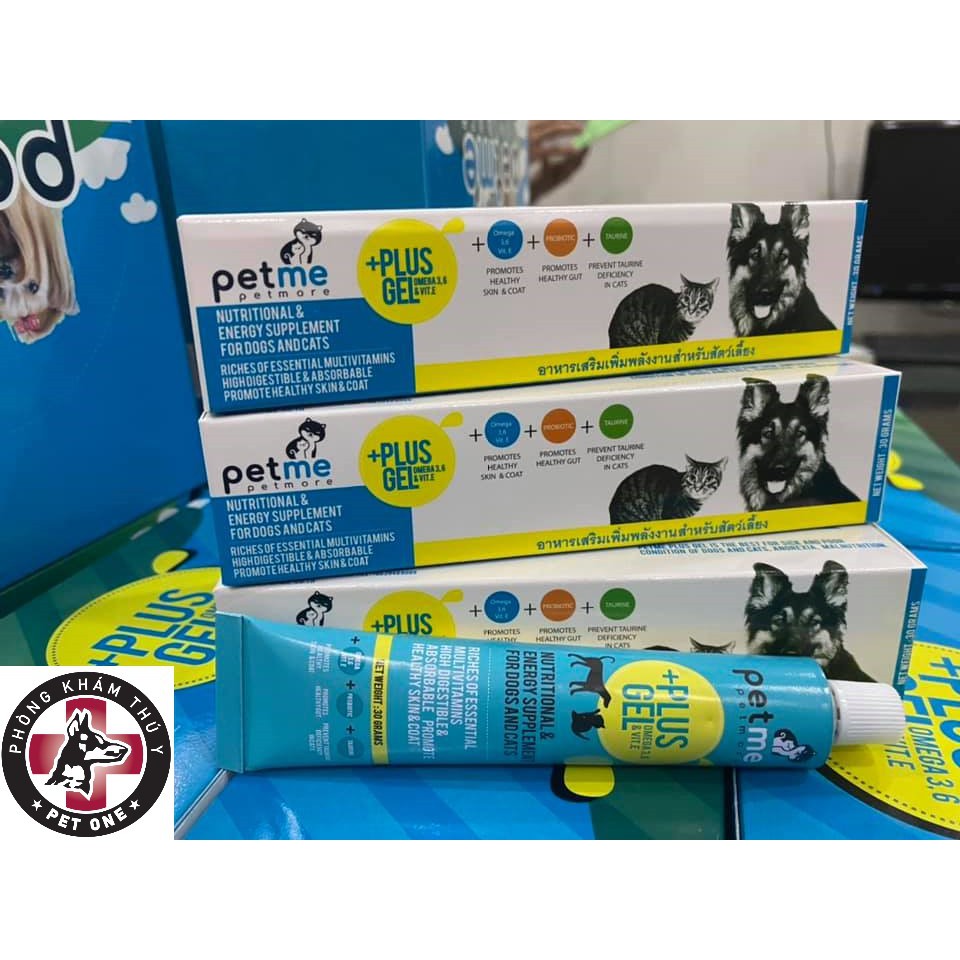 Gel dinh dưỡng Petme Plus Gel cho cún mèo