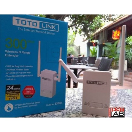 Kích sóng Totolink EX200