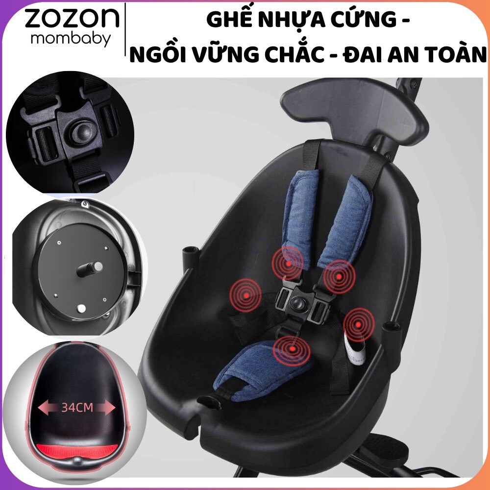 [CHÍNH HÃNG] Xe Đẩy 2 Chiều Gấp Gọn Baobaohao V3