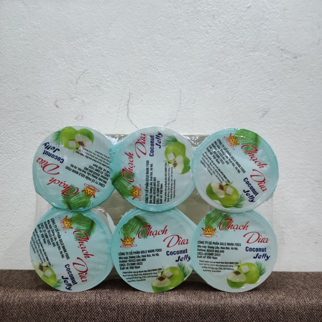 Thạch dừa 6 cốc