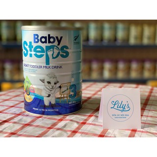Sữa dê Baby Steps số 3 - 900g