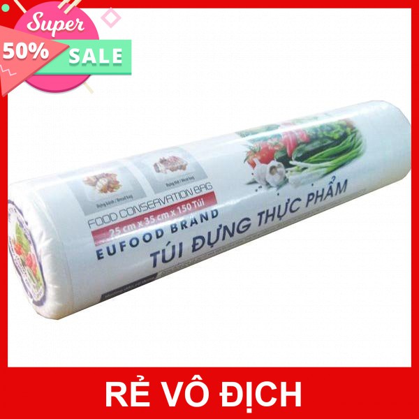 [Hot]-Cuộn 150 túi đựng thực phẩm sạch