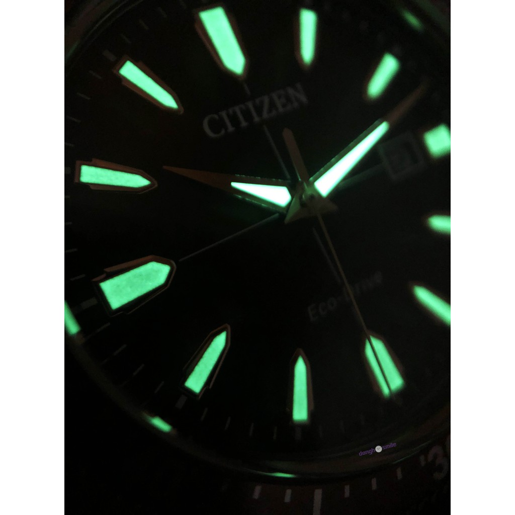 Đồng hồ nam dây da cao cấp Citizen Eco-Drive AW1593-06X