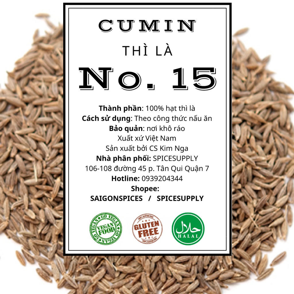 Cumin whole - hạt Thì là Ấn Độ hạt xirom xiron sạch Hũ 120ml | BigBuy360 - bigbuy360.vn