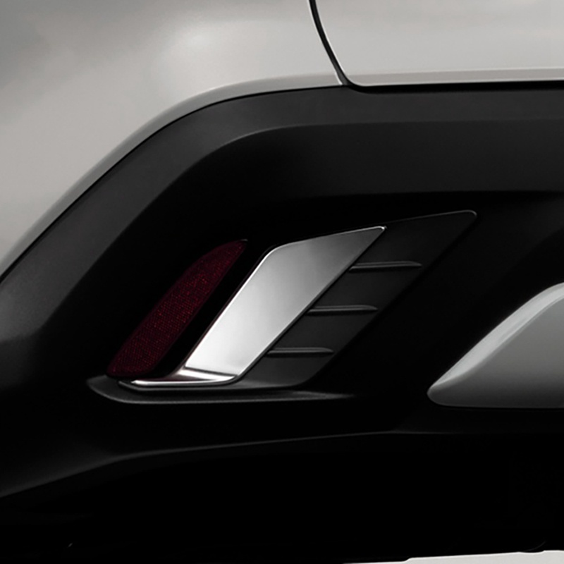 Khung Viền Đèn Pha Xe Hơi Bằng Crom ABS Cho Toyota Corolla Cross 2020 2021