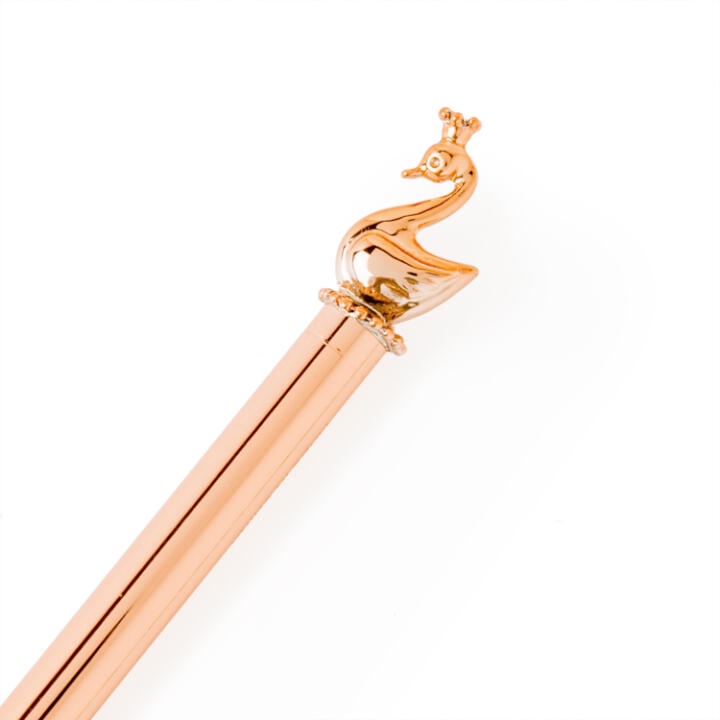 Bút Bi ARTBOX Hàn Quốc Hình Thiên Nga Màu Vàng Hồng Sang Trọng