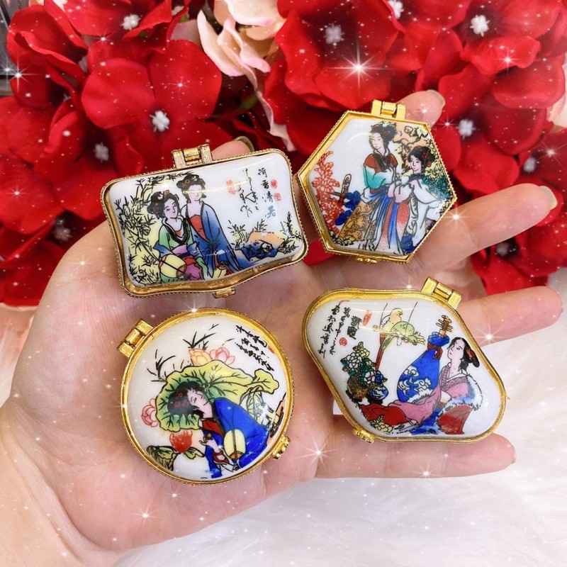 SON CỔ TRANG VER 2 HANDMADE (TẶNG KÈM CỌ)