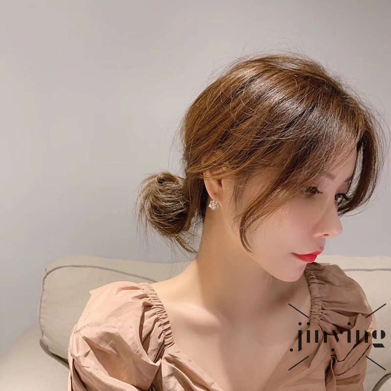GETNOIVAS Khuyên tai nữ trang dáng dài tạo hình độc đáo thời trang