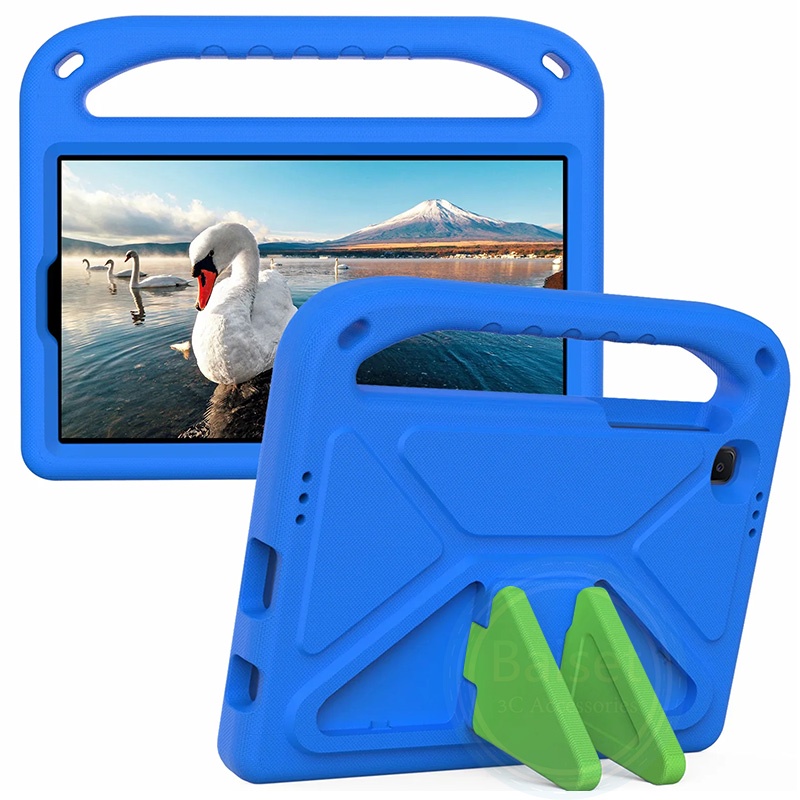 Ốp máy tính bảng Samsung Galaxy Tab A7 Lite 2021 8.7inch Sm T220 T225 bằng EVA chống sốc có giá đỡ an toàn cho trẻ em