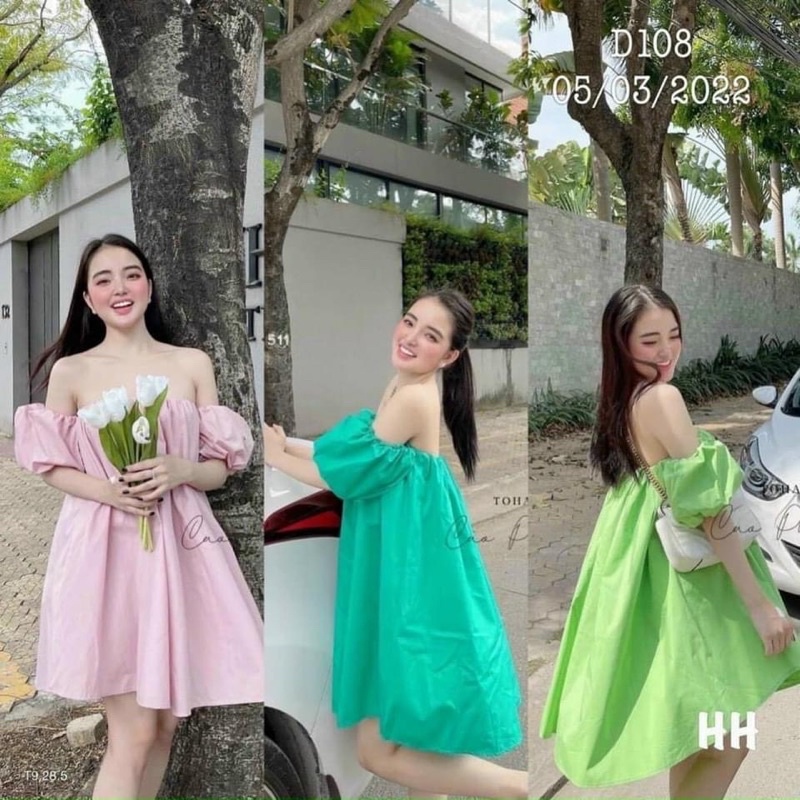 ÁO TRỄ VAI TAY BỒNG TIỂU THƯ QUYẾN RŨ
