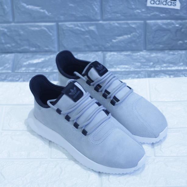 𝐗Ị𝐍 𝐍𝐇Ấ𝐓 [ hàng cao cấp ] Giày Adidas Tubular Xám da lộn 100% chính hãng