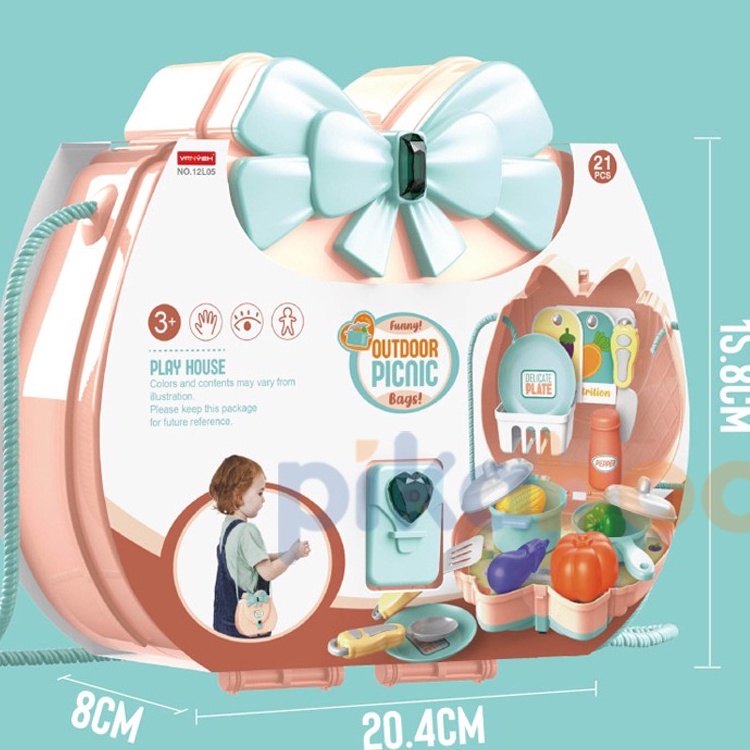 Bộ đồ chơi nấu ăn trang điểm bác sĩ thiết kế nhựa ABS cao cấp màu sắc sinh động kích thích thị giác, sáng tạo