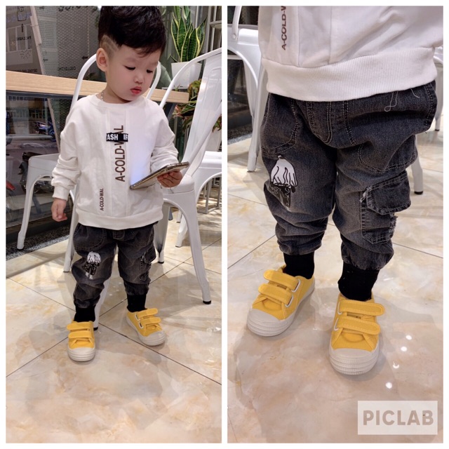 Quần bò bo chun đẹp, độc lạ
