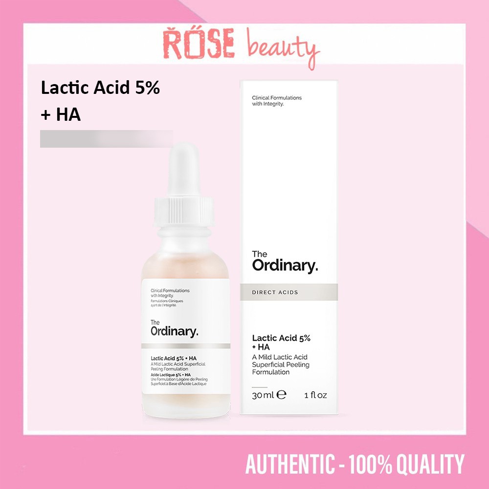 Serum The Ordinary Lactic Acid 5% - 10%+ HA tẩy tế bào chết 30ml | BigBuy360 - bigbuy360.vn