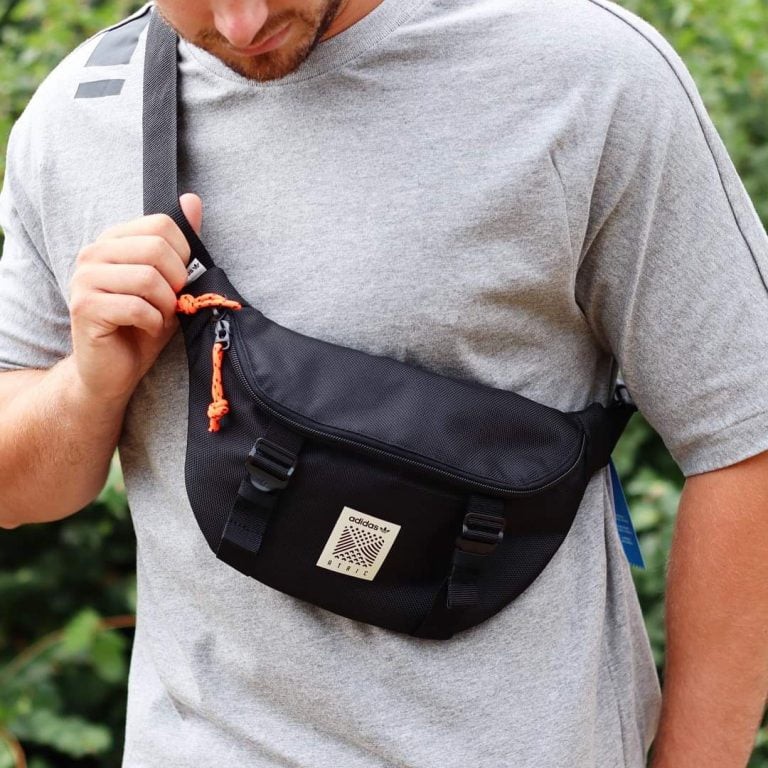 Túi bao tử nam nữ unisex Das Atric BumBag chất bố dày bền, dáng túi cứng cáp - ARIES