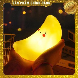 (Hàng chuẩn) Đèn ngủ Silicon bằng pin cho bé